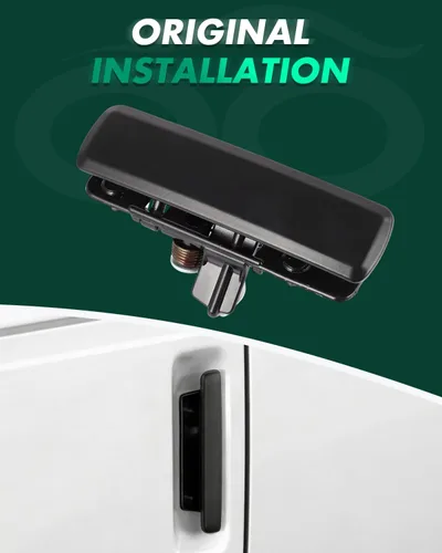 Vista 5 de SCITOO Manijas de puerta exteriores delantera izquierda derecha para Chevy Astro negro 1985-2005 (2 piezas) Exterior Door Handle For 1985-2003 For