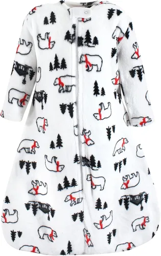 Vista 37 de Hudson Baby Saco de dormir unisex de felpa para bebé, saco, manta