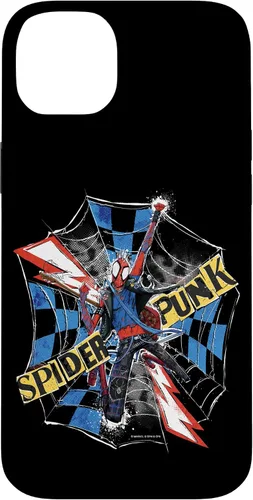 Vista 15 de Marvel Spider-Man: Across The Spider-Verse - Carcasa para iPhone 17, diseño de Spider-Punk