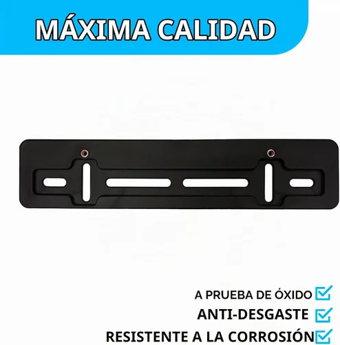 Vista 3 de Soporte de placa de matrícula para parachoques delantero para Honda Juego de soporte de placa con 4 tornillos únicos y kit de llaves, kit