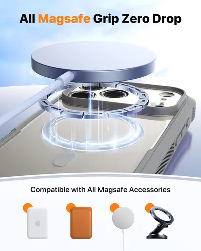Vista 990 de DIACLARA - Funda transparente compatible con iPhone XR 6.1 pulgadas 2018