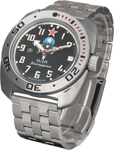 Vista 2 de VOSTOK Amphibian 710288 - Reloj de pulsera automático para hombre con cuerda automática