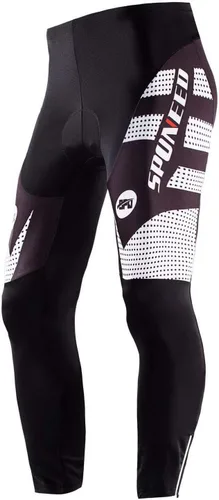 Vista 2 de sponeed - Mallas de ciclismo para hombre, acolchadas, 4D, para ciclismo de carretera