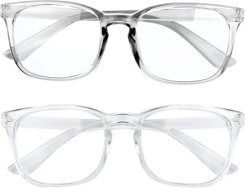 Vista 12 de Paquete de 2 lentes de luz azul para mujeres y hombres, gafas de computadora