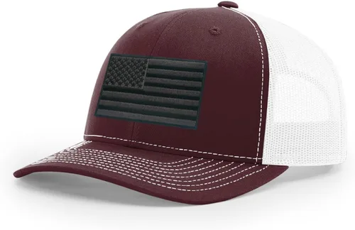Vista 182 de Joe's USA Richardson 112 - Gorras de camionero con parche gráfico personalizado - Gorras estructuradas de cinco y seis paneles Richardson Premium