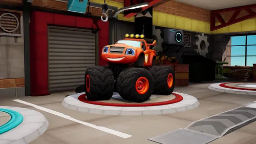 Vista 5 de Blaze and the Monster Machines Axle City Racers - Nintendo Switch
