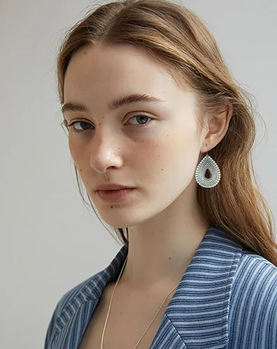Vista 2 de LILIE&WHITE Burnt Gold Boho Earrings For Women Antique Silver Disc Dangle Earrings Vintage Snake Dangle Earrings Fashion Jewelry