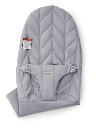 Vista 5 de BabyBjörn Asiento de tela Bouncer Bliss, 3D-Jersey, beige claro