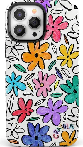Vista 146 de Casely Funda para iPhone 12 Pro Max Always Vibing Retro Diseño protector audaz Diseño compatible con MagSafe