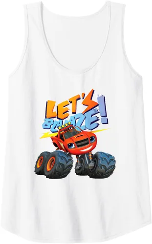 Vista 14 de Camiseta sin mangas Blaze Let's Blaze!, Negro, S