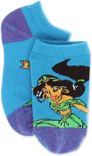 Vista 7 de Disney Princess Girls 6 pack Socks Set