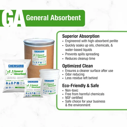 Vista 5 de GA - Agitador absorbente general, 1.25 galones