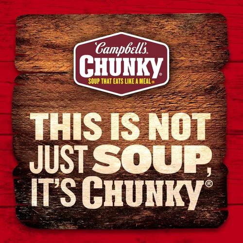 Vista 8 de Sopa Campbell’s Chunky, sopa de frijoles con jamón, lata de 19 Oz