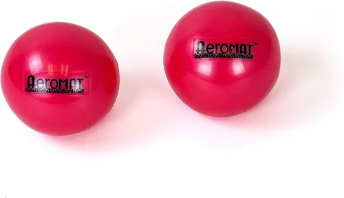 Vista 2 de Bolas de Peso Mini AEROMAT - Vienen en Pares - 3.5" de Diámetro - Destinadas para Entrenamiento de Fuerza / Ejercicios de Rehabilitación