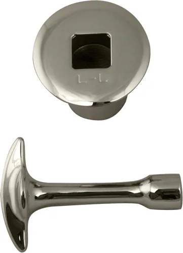 Vista 10 de Westbrass R500-62 Kit de ajuste de válvula de llave de encendido de gas NPSM de 3/4 de pulgada, color negro mate, paquete de 1
