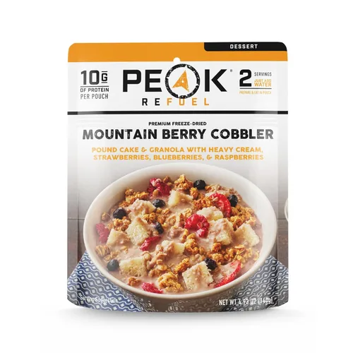 Vista 14 de Peak Refuel Fudge Brownie Bites, refrigerio liofilizado para camping, 1