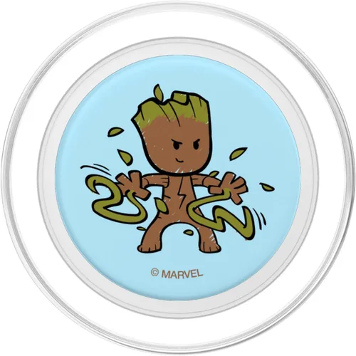Vista 2 de Marvel Guardianes de la Galaxia Cute Baby Groot PopSockets MagSafe PopGrip para iPhone