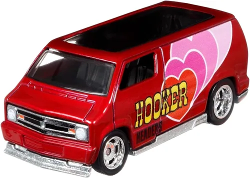 Vista 2 de HOT Wheels Custom 77 Dodge Van Hooker