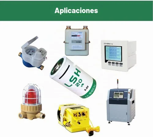 Vista 4 de 4 piezas LSH 20 batería para LSH20 D tamaño 3.6V 13000mAh batería de litio primaria