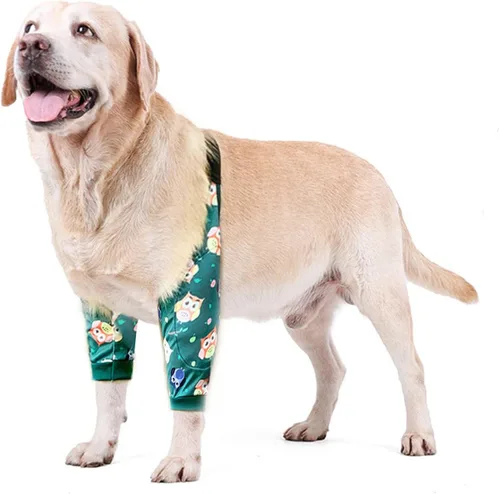 Vista 15 de Protector de codo para perro, coderas con almohadilla de malla para perros medianos y grandes para evitar lamer heridas (automóvil, 4XL)