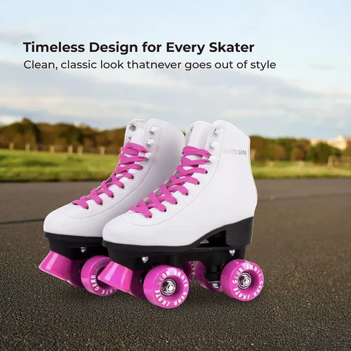 Vista 4 de Skate Gear Patines de Ruedas Retro de Diseño Cuádruple