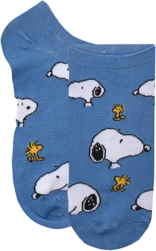 Vista 6 de Peanuts 9PK LAZY DAYS NO SHOW CALCETINES, Rojo, 911, Rojo