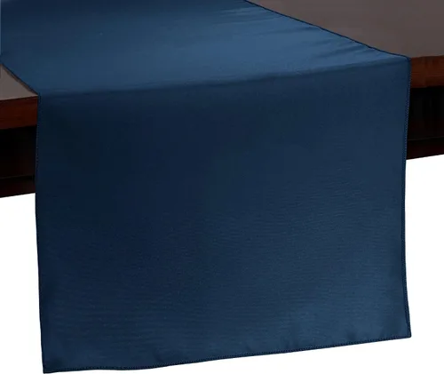 Vista 81 de ULTIMATE TEXTILE Camino de mesa de poliéster de 14 x 72 pulgadas, color azul aguamarina