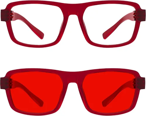 Vista 62 de Eyekepper Gafas de luz azul para hombre y mujer, paquete de 6 lentes Pilot Paquete de 6 color mezclado