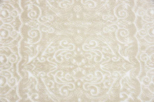 Vista 13 de Unique Loom Rushmore Collection Adams - Alfombra rectangular de 2 x 3 pies, color beige y marfil