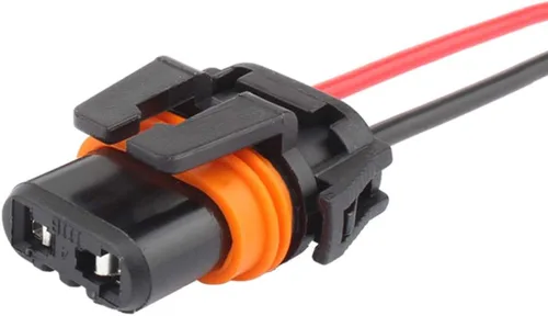 Vista 3 de TOMALL 9005 HB3 bulbo zócalos hembra adaptador cableado arnés conector para bombilla