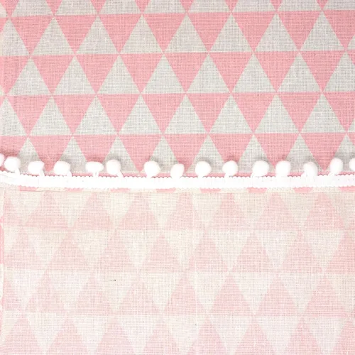 Vista 6 de yueton Funda para horno de microondas, color rosa, a prueba de polvo, funda de algodón y lino, protector de electrodomésticos para el hogar