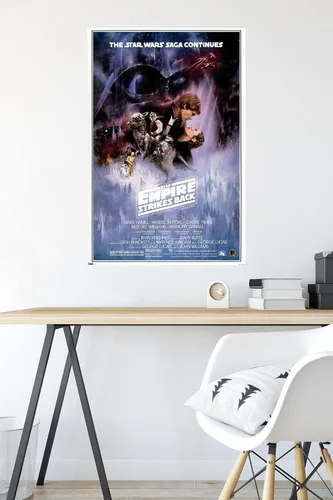 Vista 4 de Trends International Star Wars: The Empire Strikes Back - Póster de pared de una hoja de 2, 24 x 36 pulgadas, versión sin marco