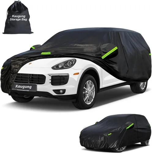 Vista 86 de Kaugung Funda para Coche de Ajuste Personalizado BMW Serie 3 E30 (1982-1994), 7 Capas Resistente al Viento Todo Clima Impermeable Cubierta Exterior