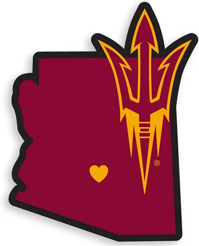 Vista 15 de AGANS NCAA unisex Home State Decal