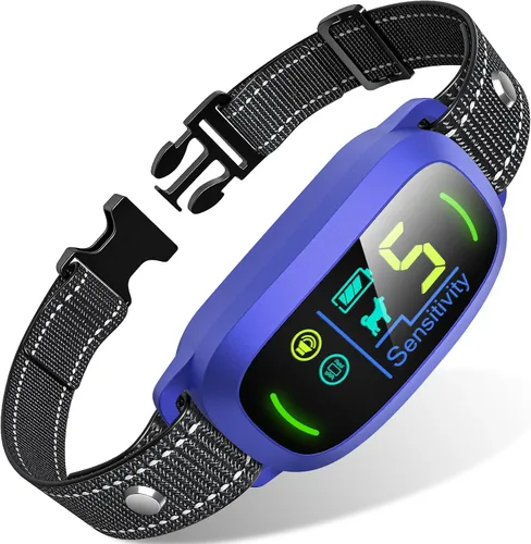 Vista 11 de FAFAFROG Collar Antiladridos para Perros de Tamaño Grande, Mediano y Pequeño, Collar Antiladridos Inteligente Recargable, Collar de Adiestramiento