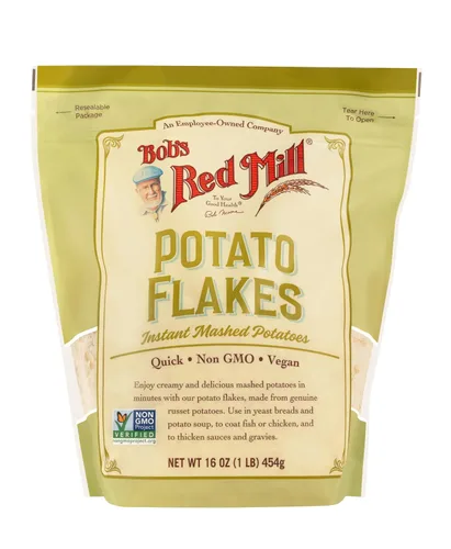 Vista 3 de Bob's Red Mill Instant Puré de papas cremosas en copos de patata, 16 onzas (paquete de 4)