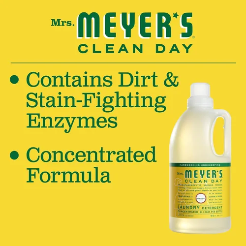 Vista 4 de Mrs. Meyer's Clean Day, detergente para lavadoras, 1, 2