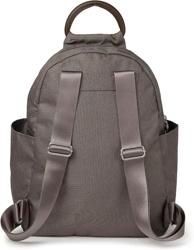 Vista 3 de Baggallini Mochila todo el día para mujer con pulsera de teléfono RFID tierra sombra oscura talla única