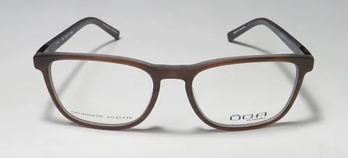 Vista 3 de Oga 8315o Mens Rectangular Full-rim Spring Hinges EyeglassesEye Glasses