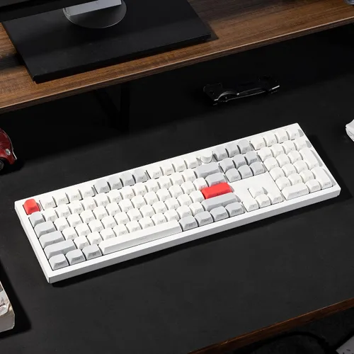 Vista 9 de Keychron Q6 Max QMKLAUNCHER Teclado mecánico personalizado con cable inalámbrico Bluetooth2.4 GHzUSB-C, perilla programable de tamaño completo