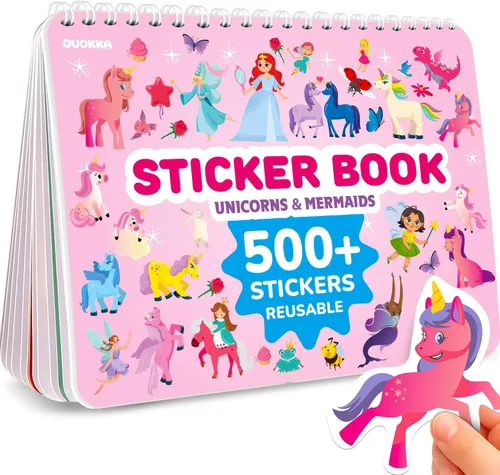 Vista 9 de Libro de calcomanías para niños de 3 a 5 años, libro de actividades