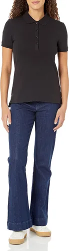Vista 4 de Tienda Essentials Polo de manga corta para mujer (disponible en tallas grandes)