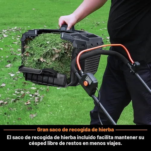Vista 9 de LawnMaster 20VMWGT Cortacésped de 24V Máx de 13 pulgadas y Recortadora de Césped de 10 pulgadas Combo con 2x4.0Ah Baterías y Cargador