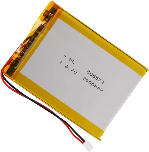 Vista 10 de Batería Lipo de 3.7V 1000mAh 102050 Batería recargable de polímero de litio con conector JST PH2.0.000 in para altavoz Bluetooth, GPS, reloj