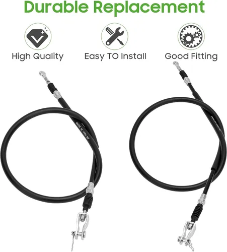 Vista 3 de 10L0L Juego de cables de freno para carrito de golf compatible con Yamaha G8 G14 G16 G19 G20 G22 a gas y carros de golf eléctricos