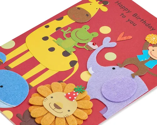 Vista 5 de Papyrus Tarjeta de cumpleaños para niños (Happy Times)