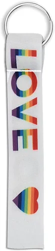 Vista 10 de Paquete al por mayor LGBTQ Pride Flag Lanyard Llaveros - Llaveros de arco iris para llaves de coche, regalos de orgullo, accesorios y eventos LGBTQ+