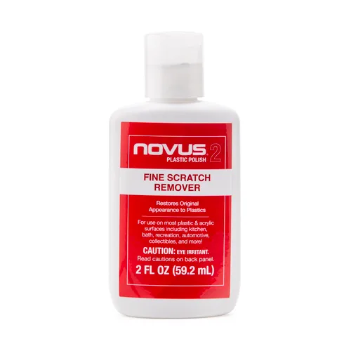Vista 21 de NOVUS 7026 Plastic Clean & Shine #1 Botella de 2 onzas