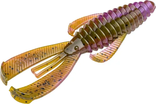 Vista 42 de Strike King Rage Bug Señuelo de Pesca, Grúber de Plástico Suave, Diseño Único, Acción Sutil