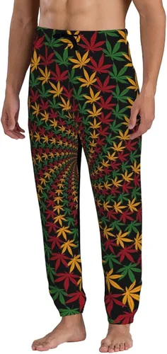 Vista 2 de Pantalones deportivos para hombre, para correr, gimnasio, casual